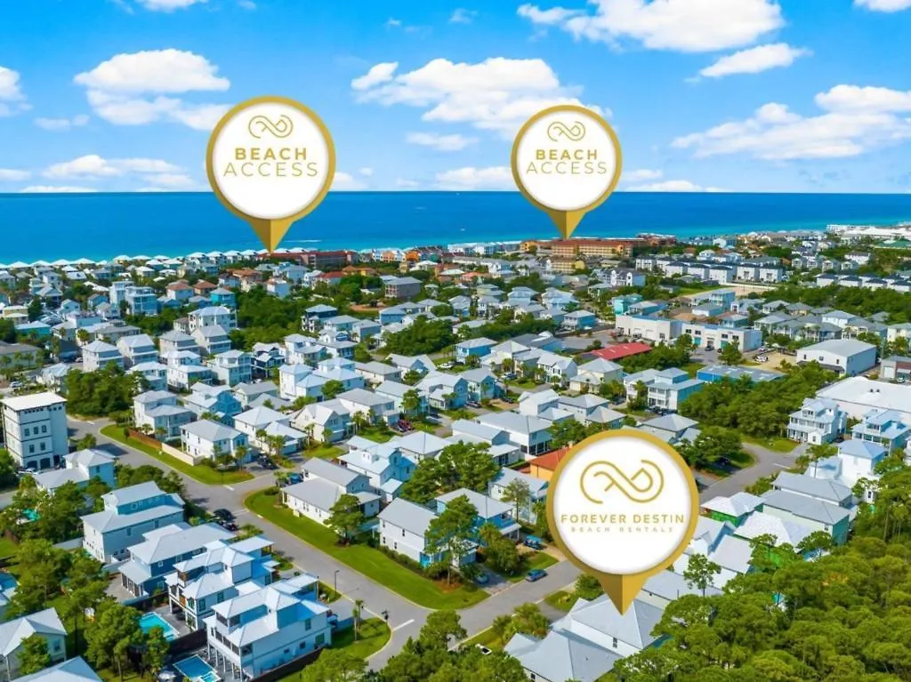 Shore Beats Work With Woodland Setting Destin