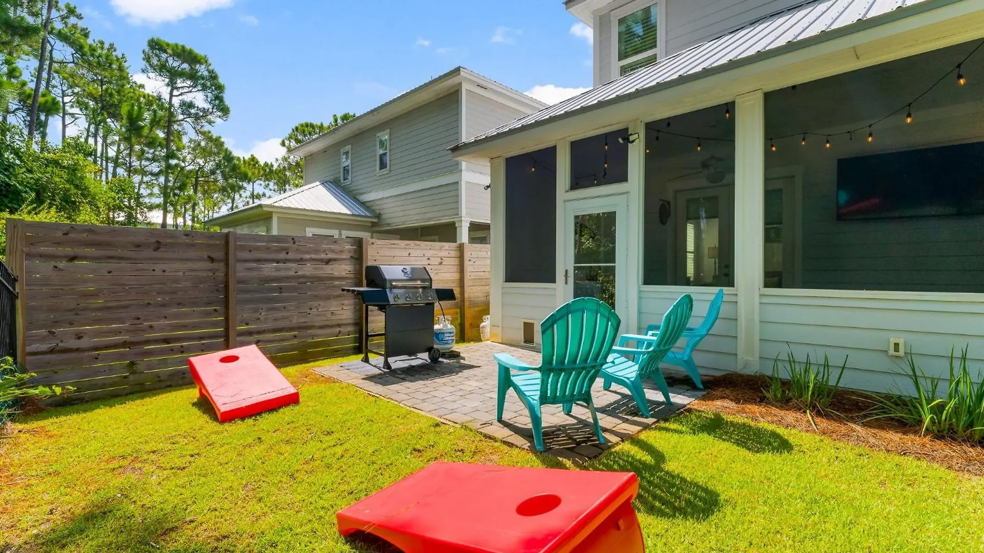 Shore Beats Work With Woodland Setting Destin